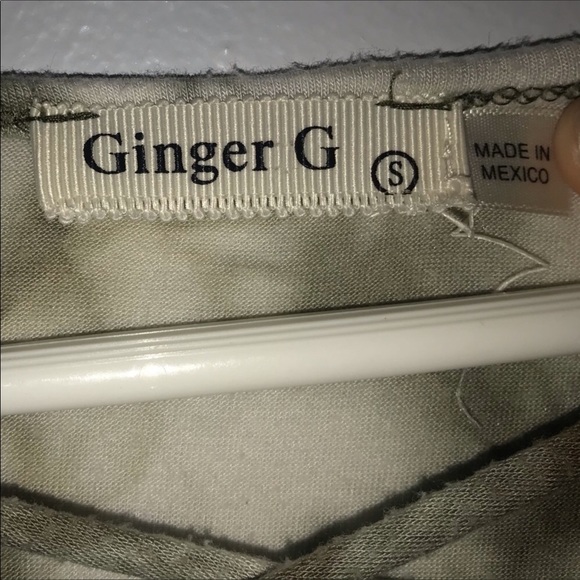 Ginger G Long Sleeve top, tie-die look - Picture 2 of 2